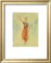 Cambodian Dancer In Red by Auguste Rodin Limited Edition Print