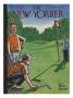 The New Yorker Cover - August 25, 1956 by Peter Arno Limited Edition Print