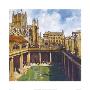 The Roman Baths by Jonathan Sanders Limited Edition Print