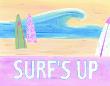 Surfer Girl: Surf's Up by Lisa Stanley Limited Edition Pricing Art Print