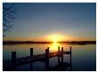 Sunset Dock by Ilona Wellmann Limited Edition Print