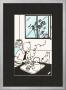 Le Lotus Bleu: Tintin With Tea Sketch by Herge (Georges Remi) Limited Edition Print