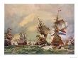 Naval Battle Texel 1694 by E. Isabey Limited Edition Print