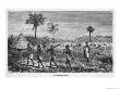 Central Africa Slave Gang Encountered By Speke And Grant During Their Travels by Speke & Grant Limited Edition Print