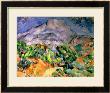 Mont Saint Victoire, 1900 by Paul Cezanne Limited Edition Print