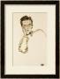 A Portrait Of The Art Dealer Paul Wengraf, 1917 by Egon Schiele Limited Edition Pricing Art Print