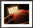Basketball Going Into Hoop by Rick Souders Limited Edition Print