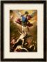 Archangel Michael Overthrows The Rebel Angel, Circa 1660-65 by Luca Giordano Limited Edition Print