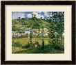 Landscape At Chaponval, 1880 by Camille Pissarro Limited Edition Print