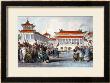 The Emperor Teaon-Kwang Reviewing His Guards, Palace Of Peking, From China In A Series Of Views by Thomas Allom Limited Edition Pricing Art Print