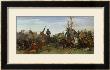 The Battle Of Trente In 1350, 1857 by Octave Penguilly L'haridon Limited Edition Print