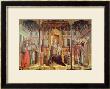 The Virgin Enthroned With Saints Jerome, Gregory, Ambrose And Augustine, 1446 by Antonio & D'alemagna Vivarini Limited Edition Print