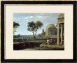 Landscape With Aeneas At Delos, 1672 by Claude Lorrain Limited Edition Print