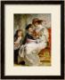 Helene Fourment (1614-73) With Two Of Her Children, Claire-Jeanne And Francois, Circa 1636-37 by Peter Paul Rubens Limited Edition Pricing Art Print
