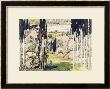 Stage Set Design For Act I Of Daphnis And Chloe By Maurice Ravel by Leon Bakst Limited Edition Print