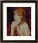 Young Woman Braiding Her Hair, 1876 by Pierre-Auguste Renoir Limited Edition Print
