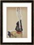 Knieendes Madchen Mit Spanischem Rock by Egon Schiele Limited Edition Print