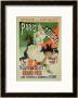 Reproduction Of A Poster Advertising Paris Courses by Jules Cheret Limited Edition Print
