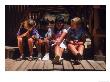 Children Sitting In Playground by Mark Gibson Limited Edition Print