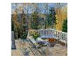 Abandoned Terrace 1911 by Stanislav Zukhovskiy Limited Edition Pricing Art Print