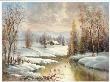 Winter Twilight by Helmut Glassl Limited Edition Print
