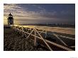 Brant Point Light At Sunrise, Nantucket Island, Massachusetts, Usa by Walter Bibikow Limited Edition Print