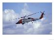 Coast Guard Helicopter Demo At The Seattle Maritime Festival, Washington, Usa by William Sutton Limited Edition Print