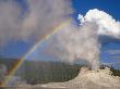 Castle Geyser With Rainbow, Yellowstone National Park, Wyoming by Gustav Verderber Limited Edition Print