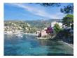 Kefalonia, One Of The Small Beaches In The Village Of Assos by Ian West Limited Edition Print