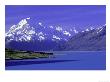 Mount Cook And Lake Pukaki, New Zealand by Robin Bush Limited Edition Pricing Art Print