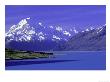Mount Cook And Lake Pukaki, New Zealand by Robin Bush Limited Edition Pricing Art Print