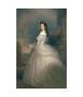 Elizabeth Of Bavaria (1837-98), Empress Of Austria, Wife Of Emperor Franz Joseph (1830-1916) by Franz Xavier Winterhalter Limited Edition Print