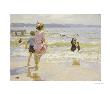 At The Seashore by Edward Henry Potthast Limited Edition Pricing Art Print