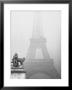 Paris Fog With Eiffel Tower Faintly Seen by Thomas D. Mcavoy Limited Edition Print
