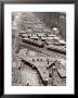 Construction Yard Of Bethlehem Ship Building Corp. Where Frames And Bulkheads Are Preassembled by Margaret Bourke-White Limited Edition Print