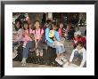 Children, Students On School Trip, Kyoto City, Honshu, Japan by Christian Kober Limited Edition Print