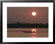 Sunset Over The Mekong River, Pakse, Southern Laos, Indochina, Southeast Asia by Andrew Mcconnell Limited Edition Print