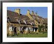 Elizabethan Cottages, Broadway, The Cotswolds, Hereford & Worcester, England, Uk, Europe by Charles Bowman Limited Edition Print