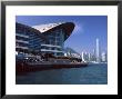 Exhibition And Convention Center, Victoria Harbour, Hong Kong, China, Asia by Amanda Hall Limited Edition Print