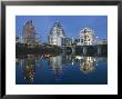 City Skyline Along Town Lake, Austin, Texas, Usa by Walter Bibikow Limited Edition Print