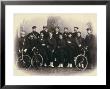 Group Portrait Of Cyclists by Giuseppe Wulz Limited Edition Print