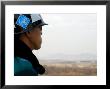 South Korean Rok Soldier In Joint Security Area Looking To The North Across Dmz, Seoul, South Korea by Anthony Plummer Limited Edition Print