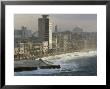 Decaying Facades In Havana's Malecon Await Restoration by James L. Stanfield Limited Edition Print