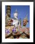 Girls Dressed In Traditional Dancing Costume At Wat Mahathat, Sukhothai, Thailand by Steve Vidler Limited Edition Print