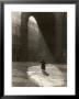 Lights In The Piazza Della Signoria, A Foggy Morning In December. Florence by Vincenzo Balocchi Limited Edition Print