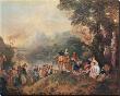 L'embarquement Pour Cytere, C.1684-1721 by Jean Antoine Watteau Limited Edition Print