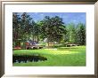 12Th At Augusta, White Dogwood by Bernard Willington Limited Edition Print