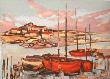 Village De Pecheurs by Eliane Thiollier Limited Edition Pricing Art Print