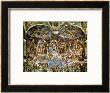 Sistine Chapel: The Last Judgement, 1538-41 by Michelangelo Buonarroti Limited Edition Print