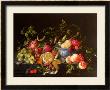 A Still Life Of Fruit by Cornelis De Heem Limited Edition Print